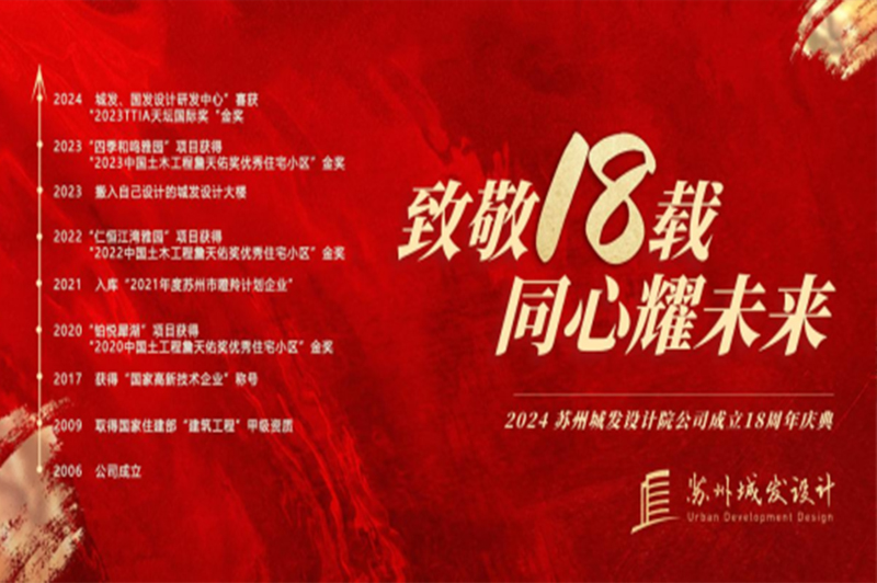 記憶丨蘇州城發(fā)設(shè)計(jì)喜迎十八周年慶！